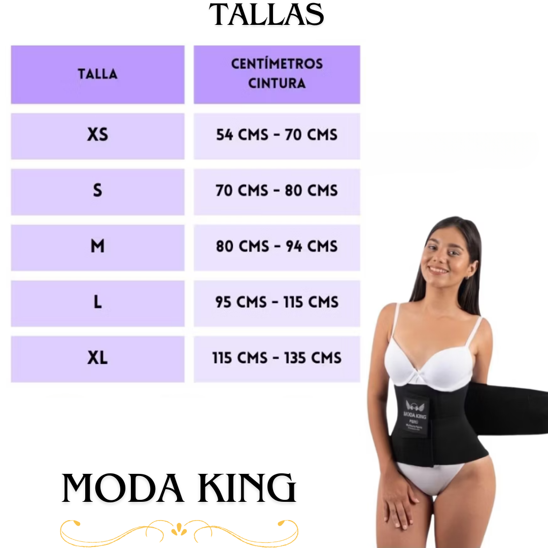 FAJA MOLDEADORA DE CINTURA - MODA KING